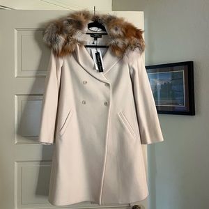 Elizabeth and Jerry Crème Coat